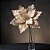 Kit 6 Galho Flor Artificial Bico De Papagaio Cor Champanhe - Imagem 4