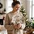 Kit 6 Flor Bico De Papagaio Champanhe Luxo Natal 32cm Veludo - Imagem 2