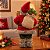 Papai Noel Lenhador Rústico Boneco Enfeite 30cm Luxo Natal - Imagem 4