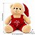 Urso De Pelúcia Enfeite De Natal Modelo Luxo 20 Cm - Imagem 5