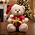 Urso De Pelúcia Luxo 20cm Papai Noel Natal Caixa De Presente - Imagem 5