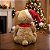 Urso De Pelúcia Luxo 20cm Papai Noel Natal Caixa De Presente - Imagem 7