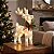 Rena Enfeite Natal Wincy 30cm Led Luxo Aramada Bivolt - Imagem 4