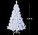 Árvore Branca Pinheiro de Natal 1,80m Modelo Luxo 420 Galhos A0118B - Imagem 6