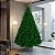 Árvore Pinheiro de Natal 1,50m Modelo Dinamarquês 525 Galhos Verde A0715H - Imagem 2