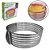 Forma Para Fatiar Bolo Ou Torta Regulavel Inox 24-30 Cm - Imagem 2