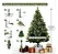 Árvore Pinheiro de Natal 1,50m Modelo Luxo 260 Galhos Cor Verde Green Needle A0315N - Imagem 10