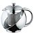 Bule Infusor para Chá em Inox e Vidro 800ml Ke Home - Imagem 1