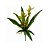 Mini Orquídea Com Raiz Planta Artificial Decoração 23 Cm - Imagem 2