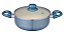 Panela Caçarola 22 Cm Alumínio Revestimento Cerâmico Azul AL031 - Imagem 3