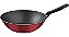 Panela Wok 28 Antiaderente Loreto Vermelha Tramontina 20395 - Imagem 1
