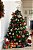 Árvore Pinheiro De Natal 2,10m Modelo Luxo Cor Verde 566 Galhos A0221E - Imagem 3