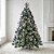 Árvore Pinheiro De Natal 2,10m Floco de neve Luxo 566 Galhos A0621M - Imagem 2