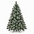 Árvore Pinheiro De Natal 2,10m Floco de neve Luxo 566 Galhos A0621M - Imagem 1