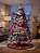 Árvore Branca De Natal Pinheiro De Luxo 1.50m 260 Galhos A0115B - Imagem 4