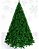 Árvore De Natal Gigante Luxo Modelo Dinamarquês 2,10m 956 Galhos Verde A0721H - Imagem 1