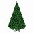Árvore Pinheiro de Natal 2,40m Modelo Dinamarquês Luxo 1242 Galhos Verde A0724H - Imagem 1