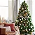 Árvore Pinheiro De Natal Cor Verde 1,20m Modelo Luxo 170 Galhos A0212E - Imagem 6