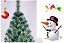 Árvore Pinheiro De Natal 1,20m Floco de neve Luxo 170 Galhos A0612M - Imagem 3