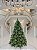 Árvore Pinheiro De Natal 1,50m Floco de neve Luxo 260 Galhos A0615M - Imagem 2