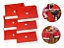 Kit 6 Capas Vermelha Para Cadeira Natal Veludo Papai Noel - Imagem 1
