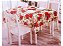Toalha Quadrada De Mesa Natalina Para 4 Cadeiras 140x140 Cm - Imagem 1