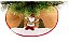Saia De Juta Tapete Para Árvore De Natal Papai Noel 60 Cm - Imagem 3