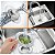 Kit 2 Ralos De Pia Inox Válvula Americana 7,2 Cm Borda Inox - Imagem 1