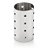 Porta Talheres Secador Inox Redondo Escovado Escorredor - Imagem 5