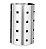 Porta Talheres Secador Inox Redondo Escovado Escorredor - Imagem 3