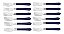 Kit Com 24 Garfos Cor Azul Escuro Leme Tramontina Aço Inox - Imagem 1