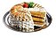 Prato Para Bolo Doce Espatula Inox 31cm X 25cm Prime Premium - Imagem 2