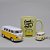 Kit Miniatura - Chaveiro e Caneca Kombi Corujinha Good Vibes - Imagem 1