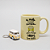 Kit Caneca e Chaveiro kombi - A Vida é curta para dirigir carros sem graça - Imagem 1
