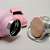 Kit Garrafa Térmica Inox Rosa - miniatura e chaveiro Fusca - Imagem 2