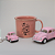 Kit Xícara Sou apaixonada por fusca Rosa - Imagem 1