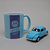 Kit Caneca e Miniatura Fusca Azul - VW Drivers Only - Imagem 1