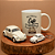 Kit caneca, chaveiro e miniatura Fusca - Hoje só preciso de café - Imagem 1