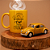 Kit Caneca e Miniatura Fusca Dourado - Imagem 1