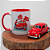Kit Caneca e Miniatura de Fusca Tal pai Tal Filho - Imagem 1