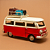 Kombi Decorativa em Metal - Imagem 1
