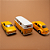 Kit 3 miniaturas VW - Fusca - Kombi e Karmann Ghia - Imagem 2