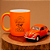 Kit Caneca e Miniatura Fusca Laranja - Imagem 1