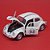 Miniatura Fusca Herbie - escala1:32 - Com abertura de portas e Capô - Imagem 5