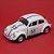Miniatura Fusca Herbie - escala1:32 - Com abertura de portas e Capô - Imagem 1