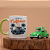Kit Presente Fusca Surf – Caneca de Cerâmica + Miniatura Fusca com Prancha no Teto - Imagem 5