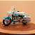 Kit Harley Davidson caneca e miniatura Electra Glide 1955 - Imagem 2