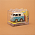 Miniatura Kombi Corujinha Metal 6cm com Caixa Acrílica Modular - Imagem 1