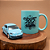 Kit Volkswagen New Beetle 2012 – Caneca + Miniatura 1:32 Colecionável - Imagem 1