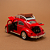 Miniatura Fusca Oval 1:32 em Metal com Bagageiro – Portas, Capô e Porta-malas que Abrem - Imagem 3
